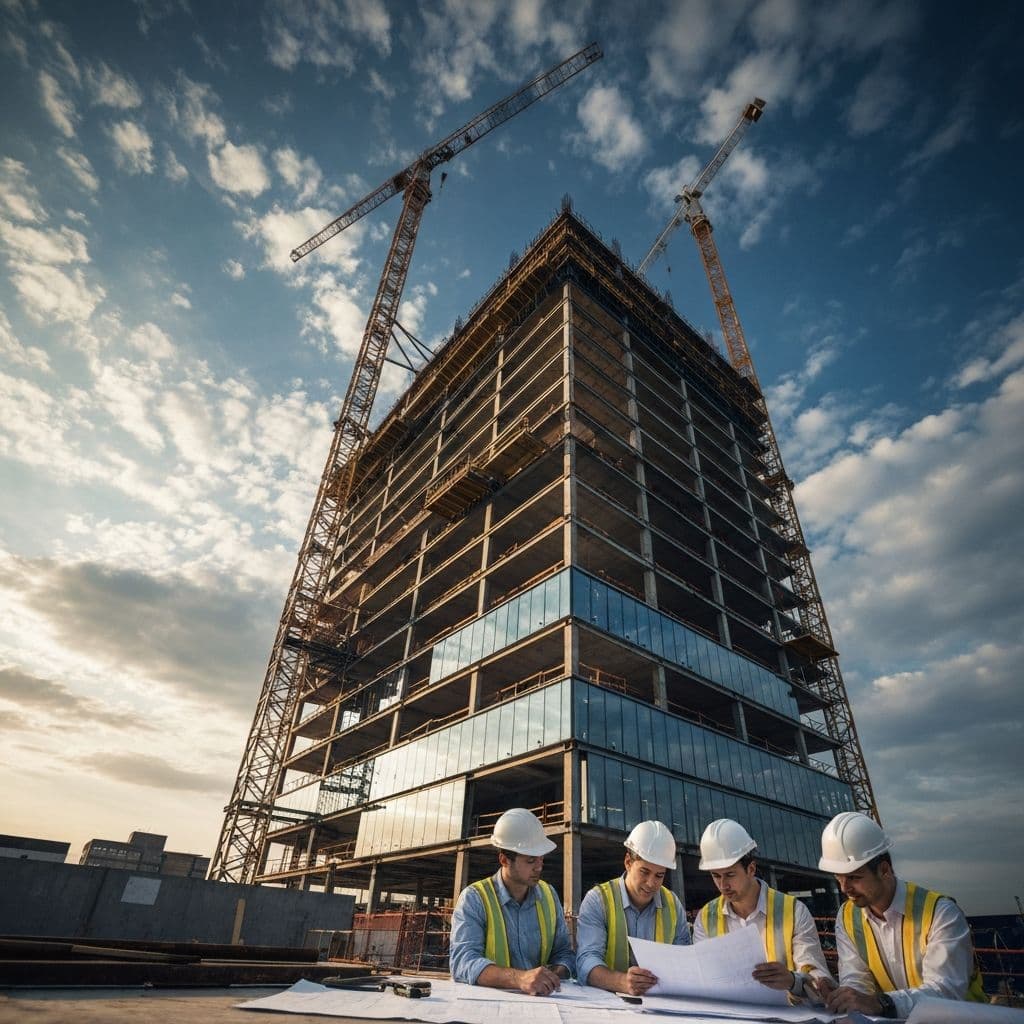 Laurent team on a construction site